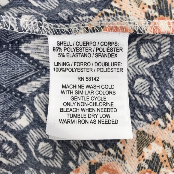 NWT Wisp Stitch Fix Pamela Printed Knit Maxi Dress - Picture 7 of 7